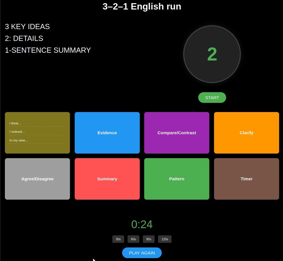 3-2-1- Game
